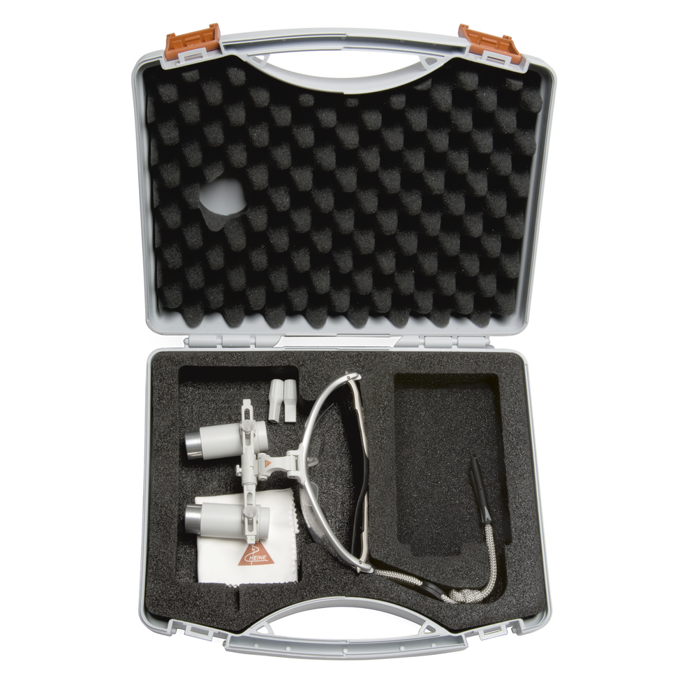 HEINE High Resolution Prismatic Binocular Loupes | DentaCarts | Dental Cart