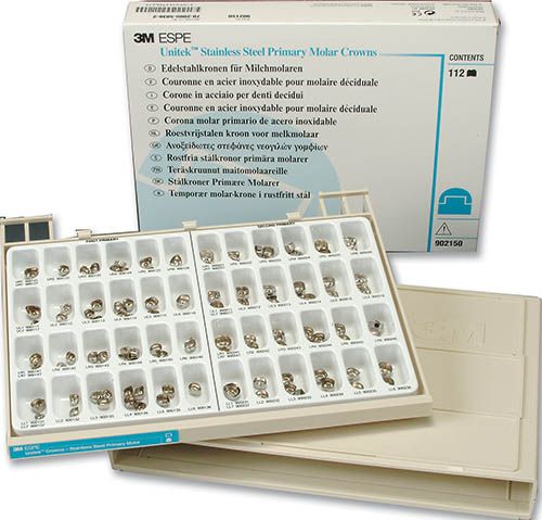 3M SS Crowns for Primary Molar Introductory Set | DentaCarts | Dental Cart