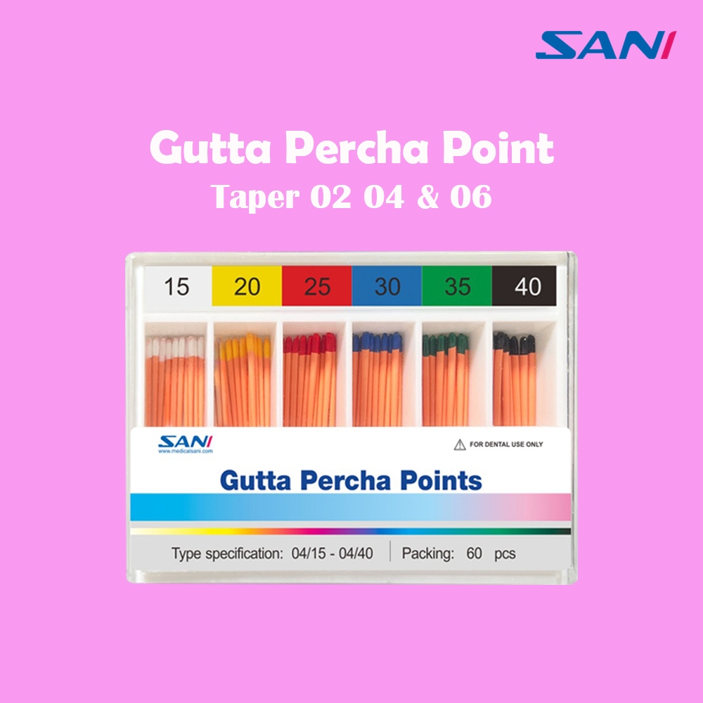 SANI Gutta Percha Taper 04 | DentaCarts | Dental Cart
