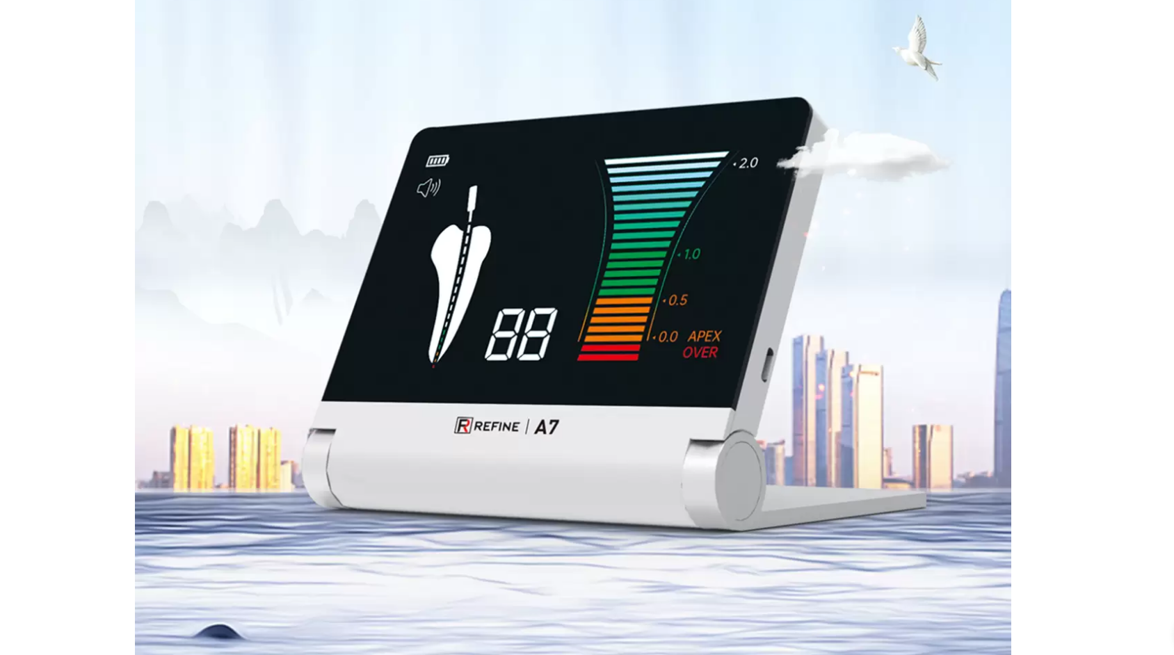 Refine A7 Apex Locator | DentaCarts | Dental Cart