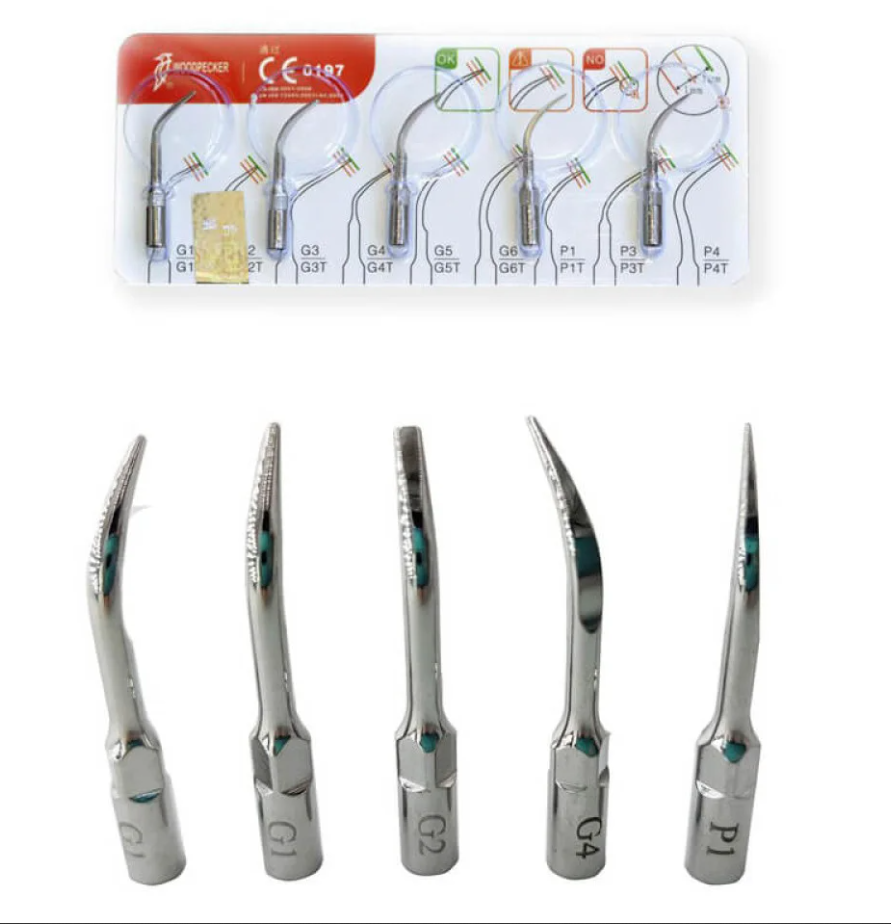 Woodpecker Ultrasonic Scaler Tips Set | DentaCarts | Dental Cart
