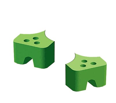 TOR-VM Add-On Silicone Wedges | DentaCarts | Dental Cart