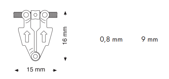 Leone Symmetric Fan Screw | DentaCarts | Dental Cart