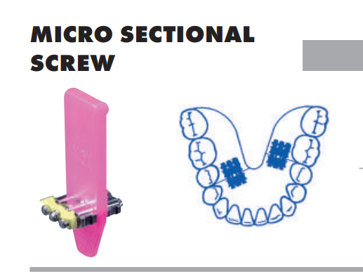 Leone Micro Sectional Screws | DentaCarts | Dental Cart