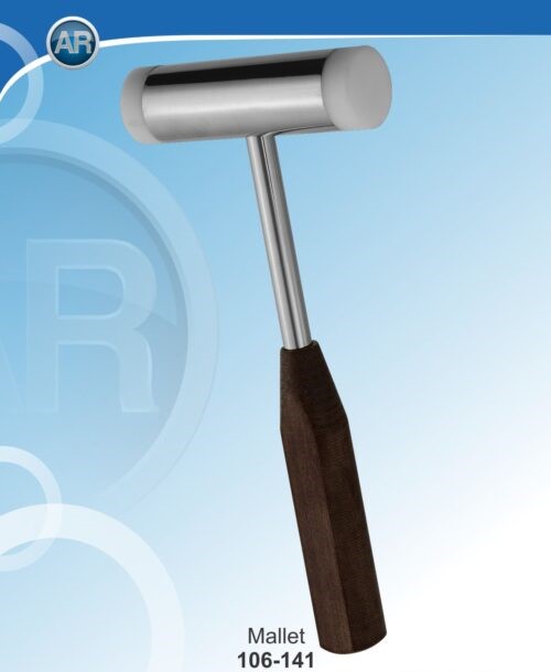 Mallet with replaceable plastic insert 18cm | DentaCarts | Dental Cart