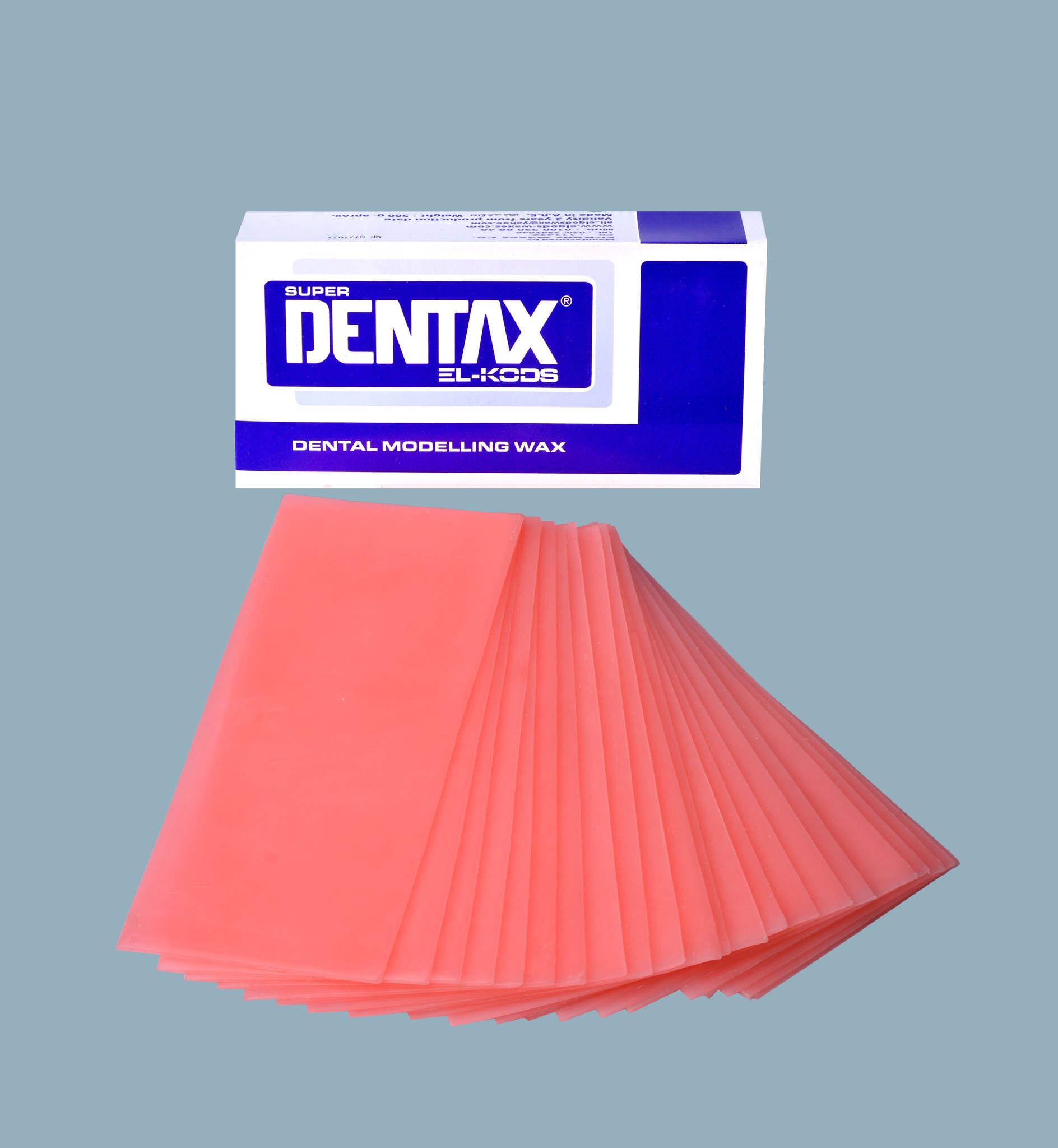 EL-KODS DENTAX Pink Modeling Wax (500g) | DentaCarts | Dental Cart