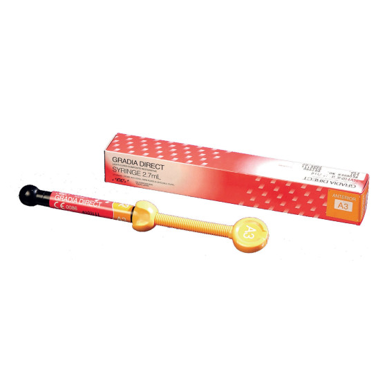 GC GRADIA Direct, Anterior, Syringe 1 x 2.7ml (4g) | DentaCarts | Dental Cart