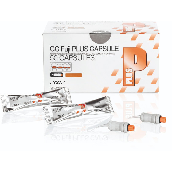 GC Fuji PLUS, 50 Capsules | DentaCarts | Dental Cart