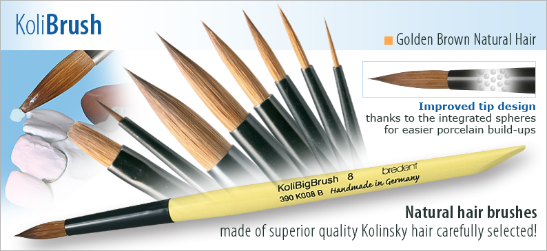 Bredent Kolinsky Brush | DentaCarts | Dental Cart