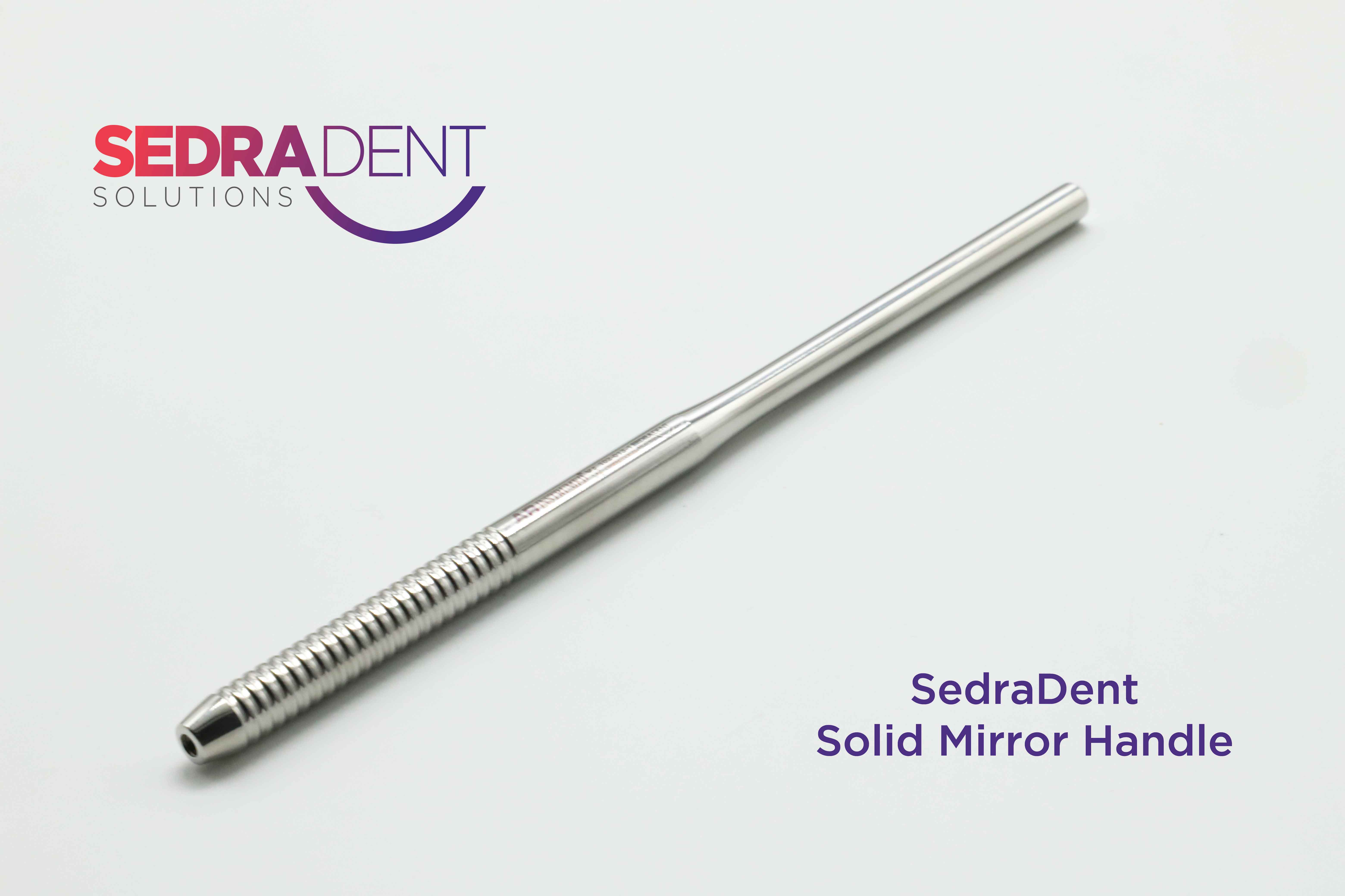 AR Instrumed Metal Mirror Handle Solid | DentaCarts | Dental Cart
