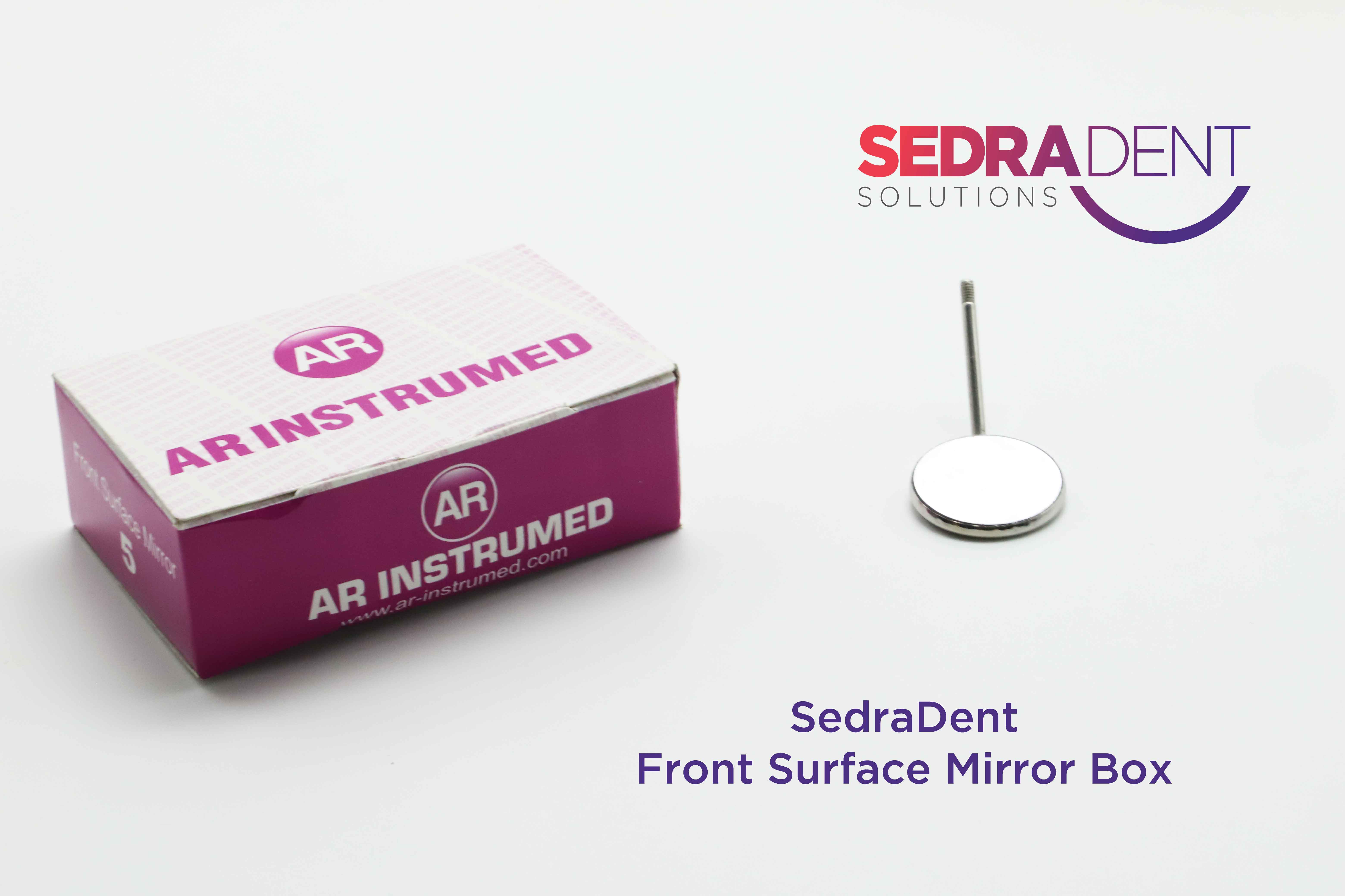 AR Instrumed Front Surface Mirror Box Of 10 | DentaCarts | Dental Cart