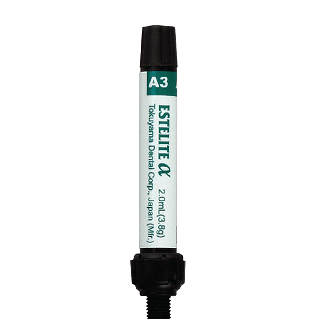 Tokuyama Estelite Alpha - 3.8g syringe | DentaCarts | Dental Cart
