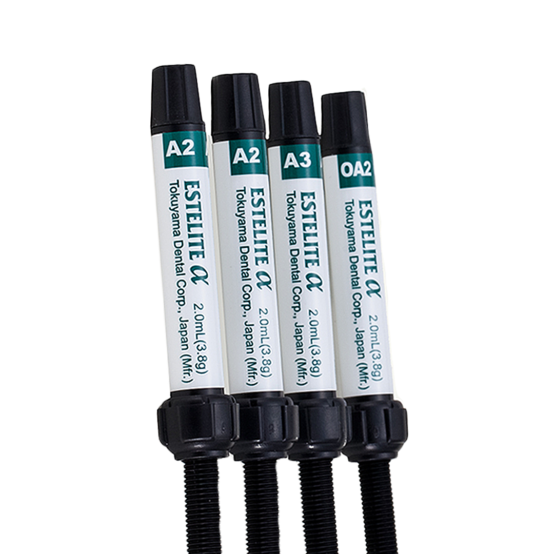 Tokuyama Estelite Alpha 4 Syringe Kit | DentaCarts | Dental Cart