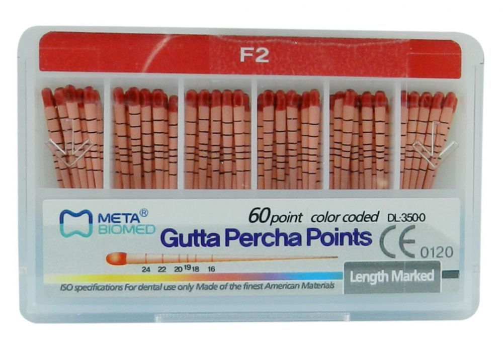 Meta Gutta Percha Protaper Sizes F1 F2 F3 | DentaCarts | Dental Cart