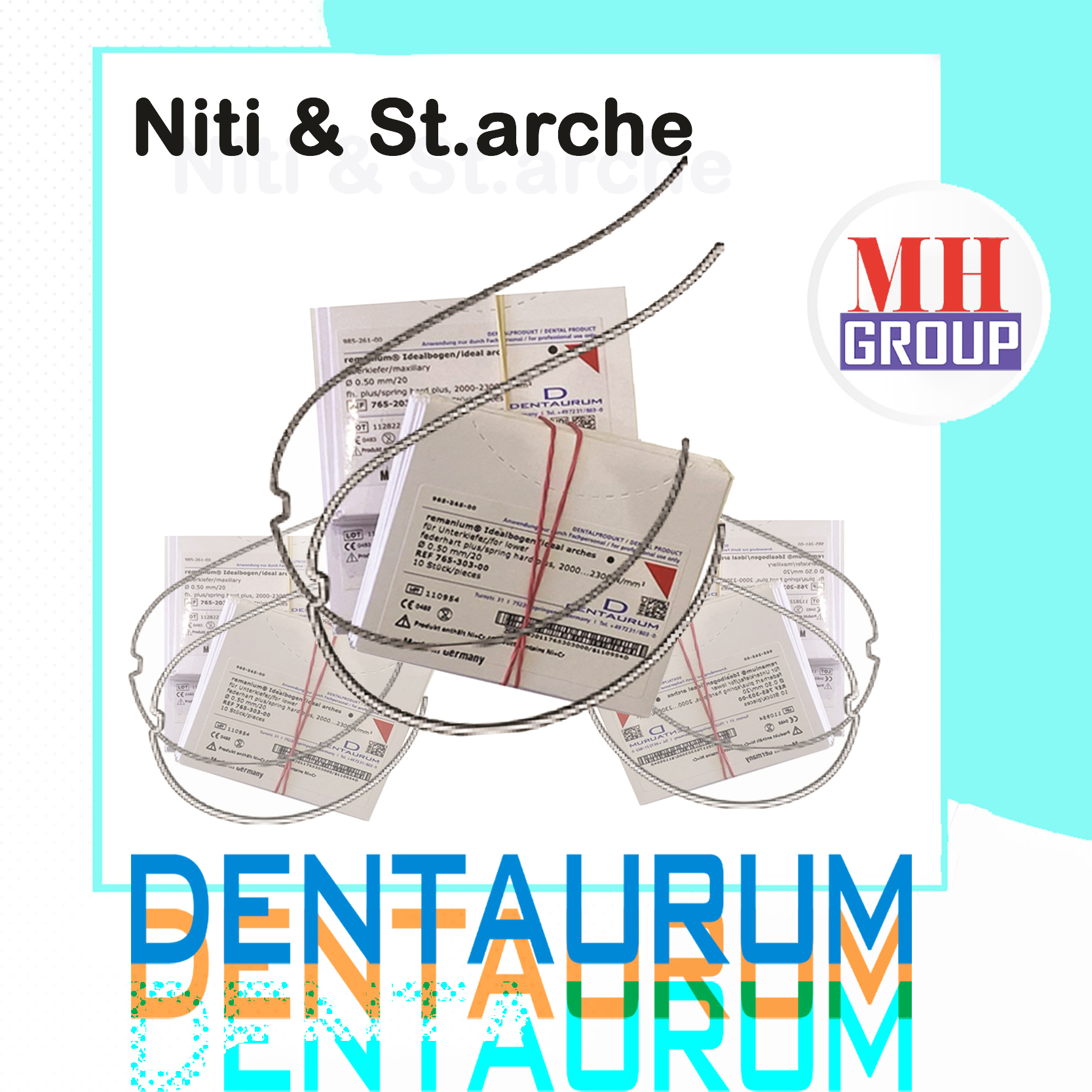 Dentaurum NiTi Rematitan "LITE"arch, Lower  L14 | DentaCarts | Dental Cart