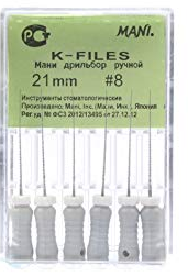 Mani Manual K-Files | DentaCarts | Dental Cart