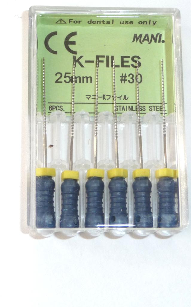 Mani Manual K-Files | DentaCarts | Dental Cart