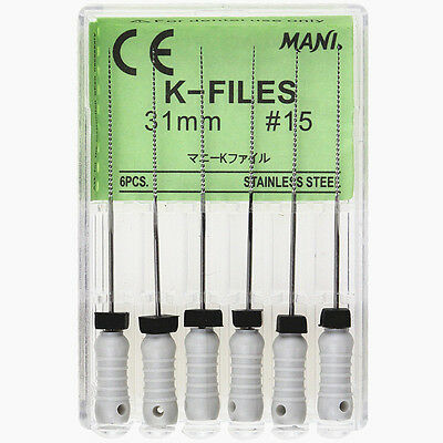 Mani Manual K-Files | DentaCarts | Dental Cart