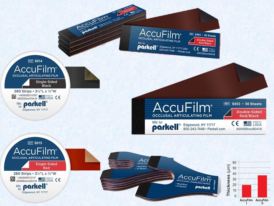 Parkell AccuFilm  Occlusal Articulating film | DentaCarts | Dental Cart
