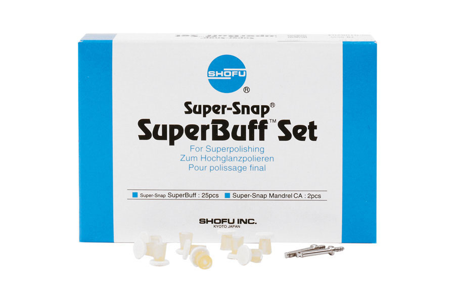Shofu Super-Snap SuperBuff Set | DentaCarts | Dental Cart