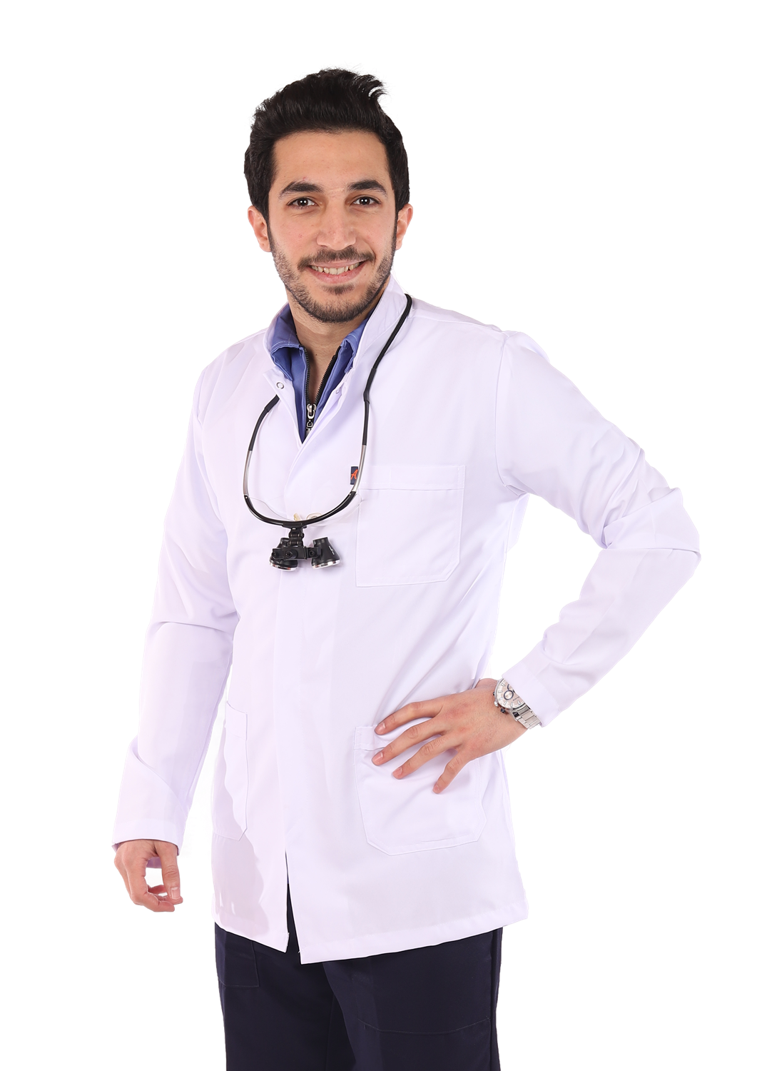 Royal Short Lab Coat | DentaCarts | Dental Cart