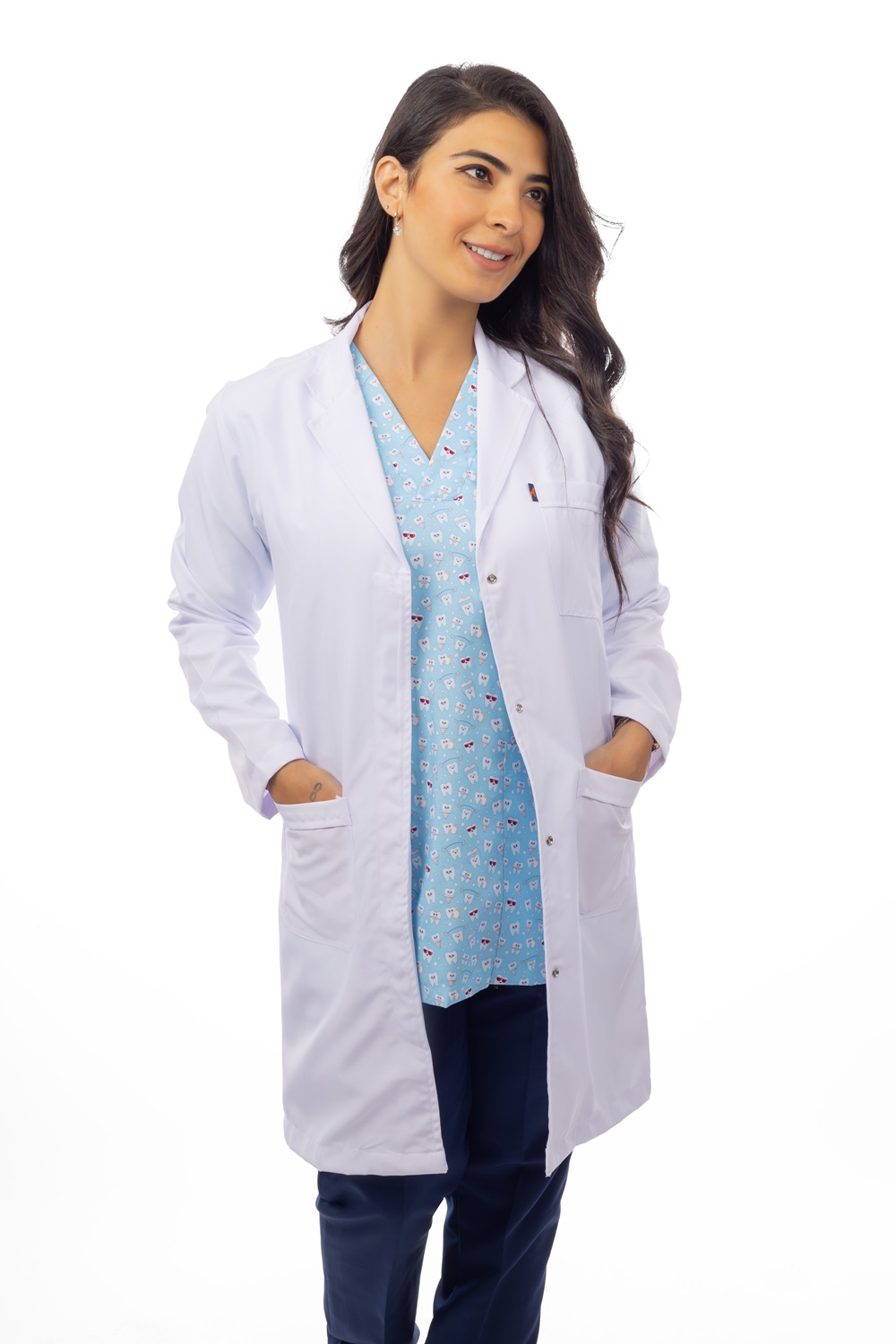 Classic Lab Coat Female (Apex) | DentaCarts | Dental Cart