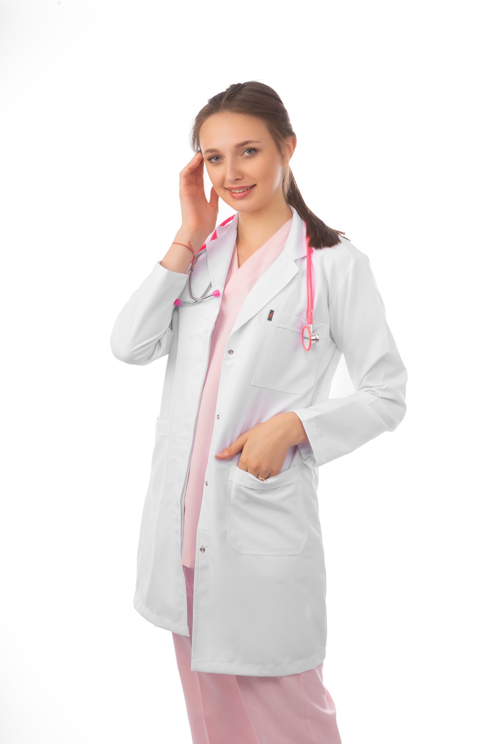 Classic Lab Coat Female (Apex) | DentaCarts | Dental Cart
