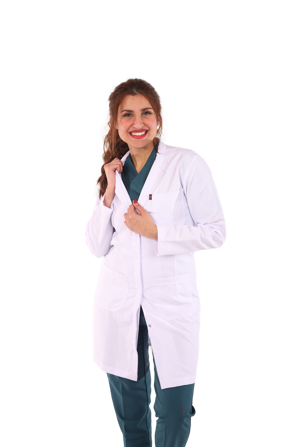 Classic Lab Coat Female (Apex) | DentaCarts | Dental Cart