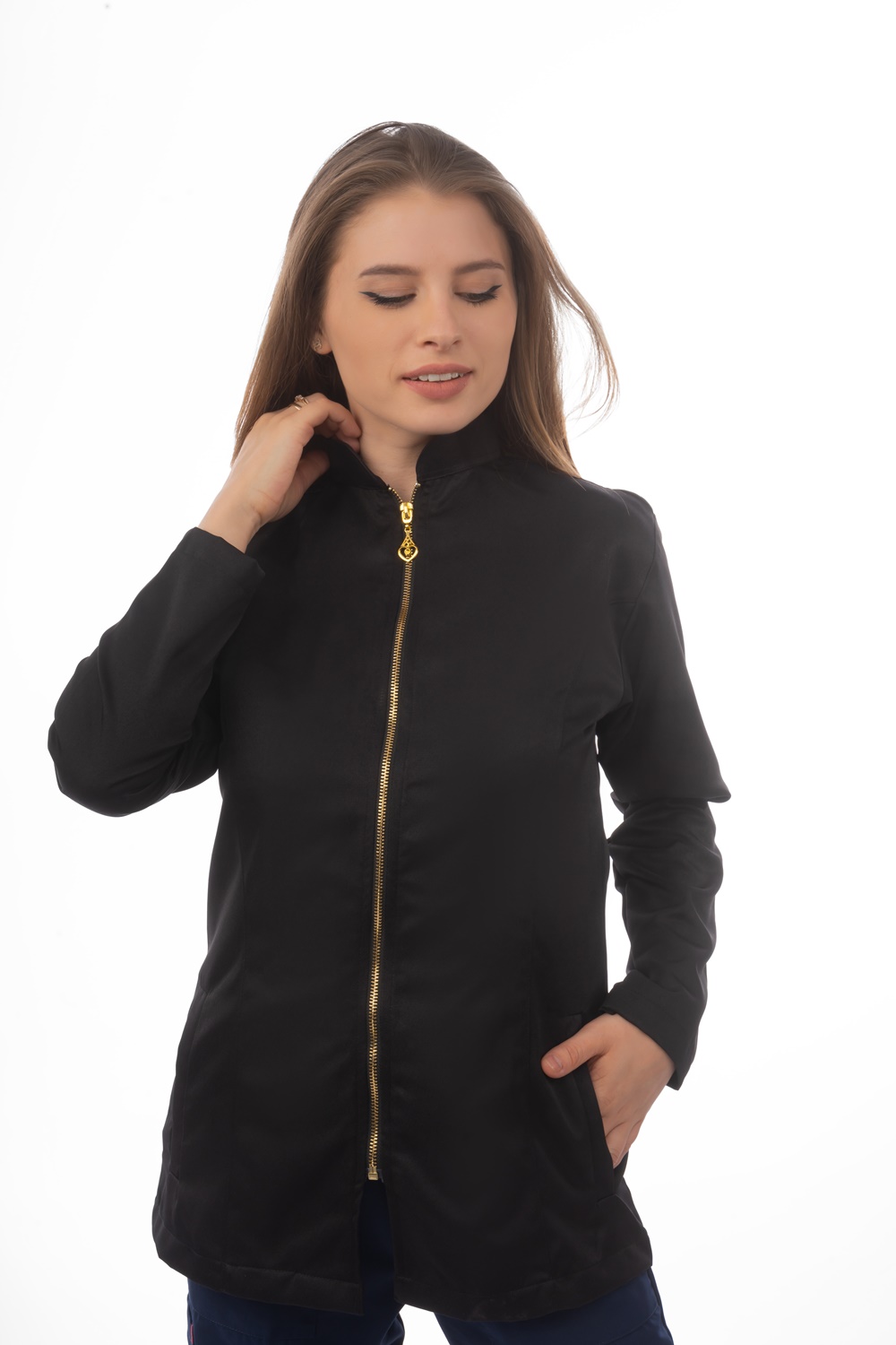 Esthetic Dental Lab Coat  (Female) Apex | DentaCarts | Dental Cart