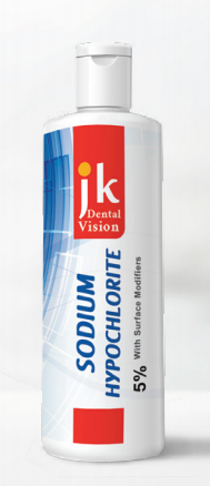 JK SODIUM HYPOCHLORITE SOLUTION 5% | DentaCarts | Dental Cart