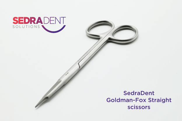 Goldman Fox Scissors Straight 13cm | DentaCarts | Dental Cart