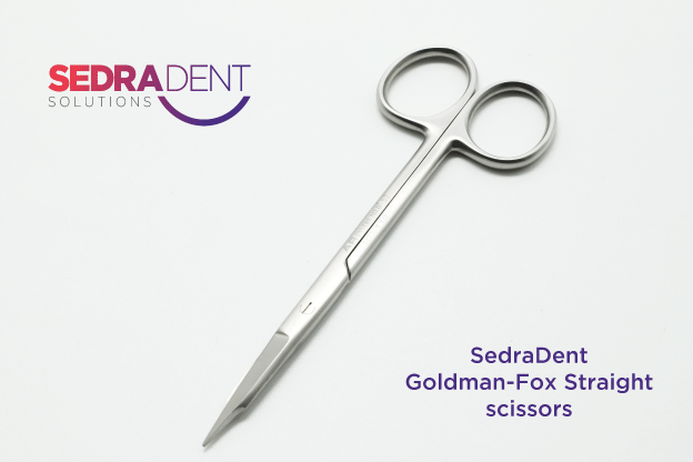 Goldman Fox Scissors Straight 13cm | DentaCarts | Dental Cart