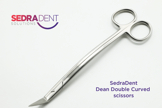 Dean Double Curved Scissors 17 cm | DentaCarts | Dental Cart