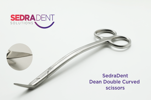 Dean Double Curved Scissors 17 cm | DentaCarts | Dental Cart