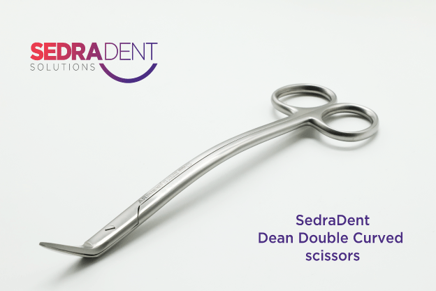 Dean Double Curved Scissors 17 cm | DentaCarts | Dental Cart