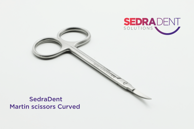 Martin Scissors Curved 11.5 cm | DentaCarts | Dental Cart