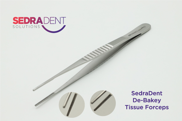 De-Bakey Tissue Forceps Straight | DentaCarts | Dental Cart