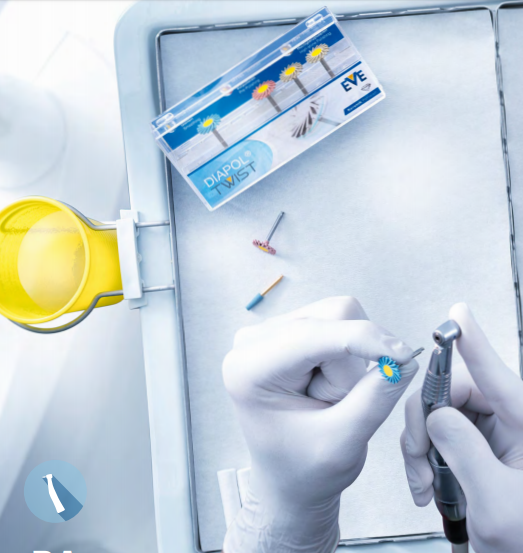EVE Set RA 306 Diapol Twist 6pcs | DentaCarts | Dental Cart
