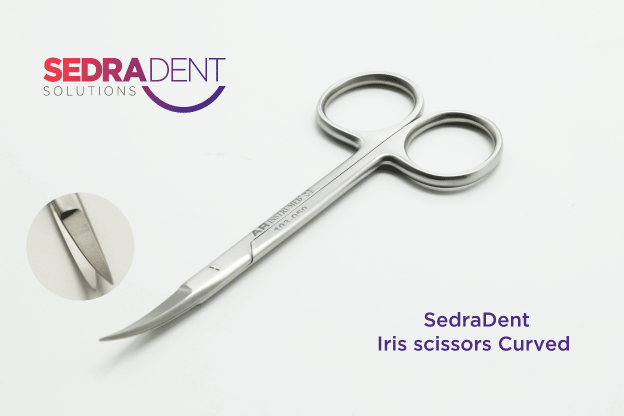 Iris Scissors Curved 11.5cm | DentaCarts | Dental Cart