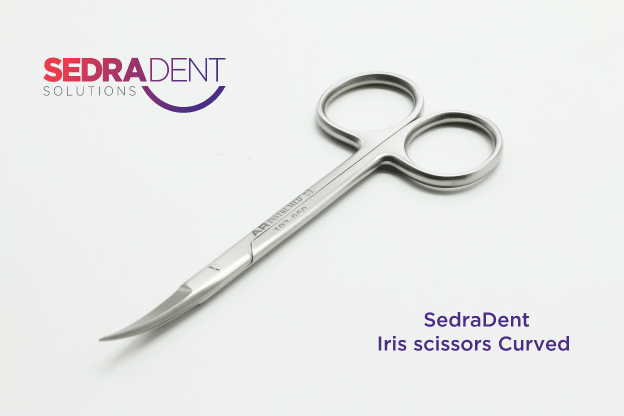Iris Scissors Curved 11.5cm | DentaCarts | Dental Cart