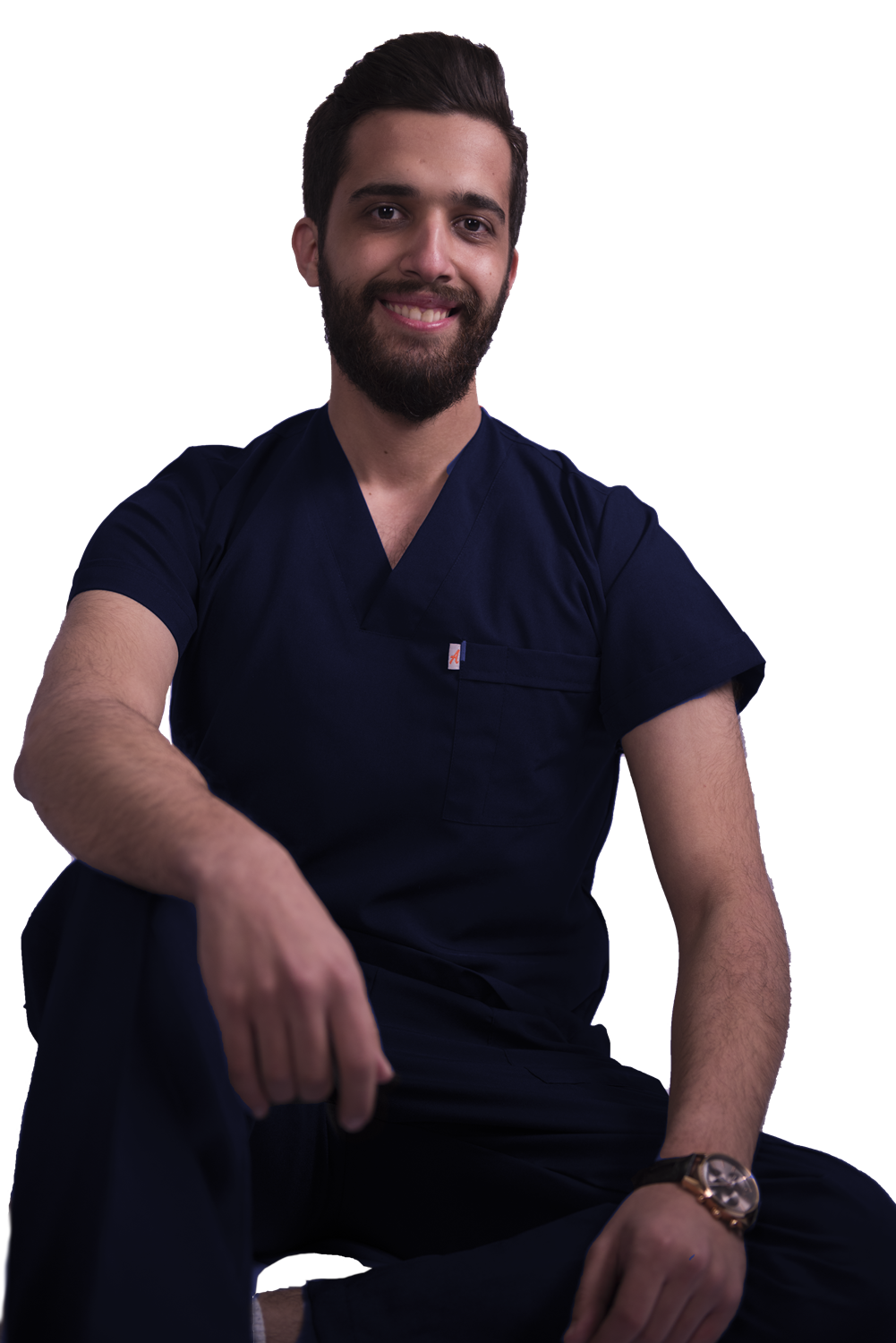 Classic Scrubs (Male) (Apex) | DentaCarts | Dental Cart