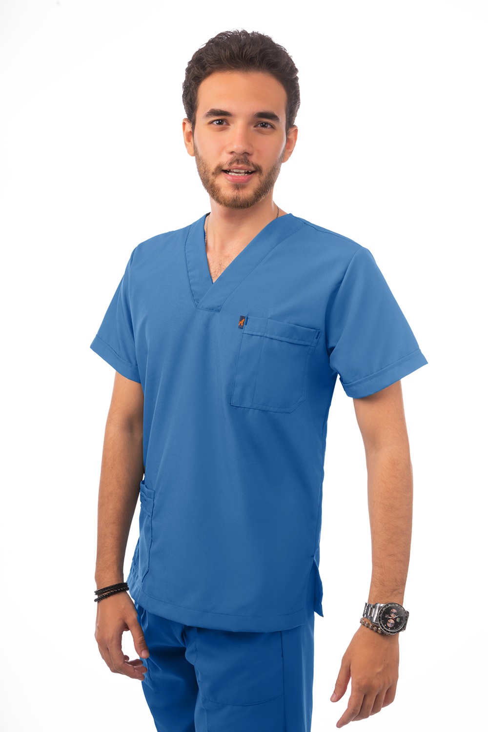 Classic Scrubs (Male) (Apex) | DentaCarts | Dental Cart
