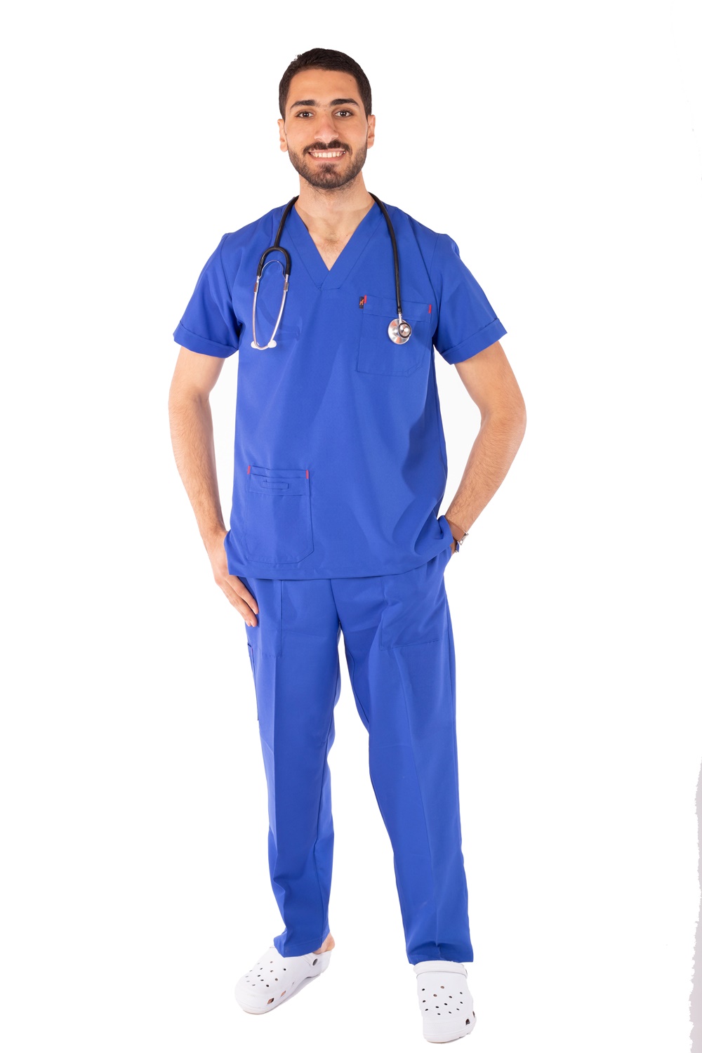 Classic Scrubs (Male) (Apex) | DentaCarts | Dental Cart