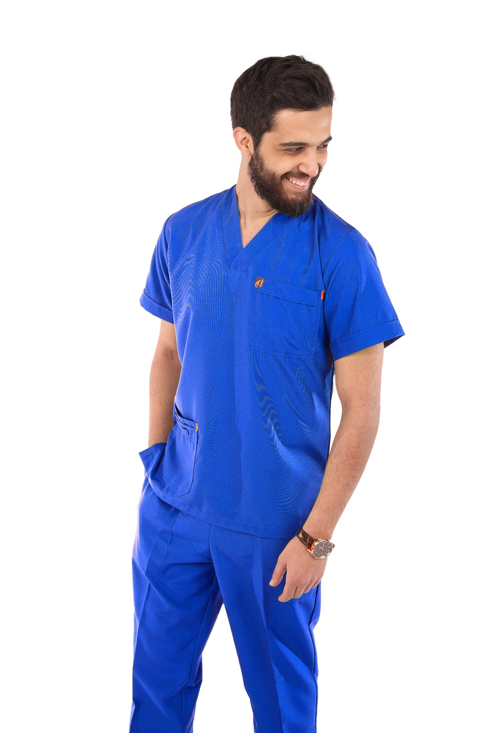 Classic Scrubs (Male) (Apex) | DentaCarts | Dental Cart