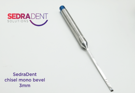 Chisel Mono Bevel 3mm Straight | DentaCarts | Dental Cart