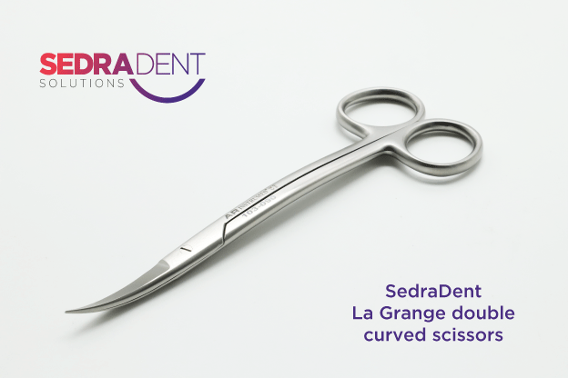 La Grange Scissors Double Curved 14cm | DentaCarts | Dental Cart