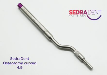 SedraDent Osteotomy curved 4.9 | DentaCarts | Dental Cart