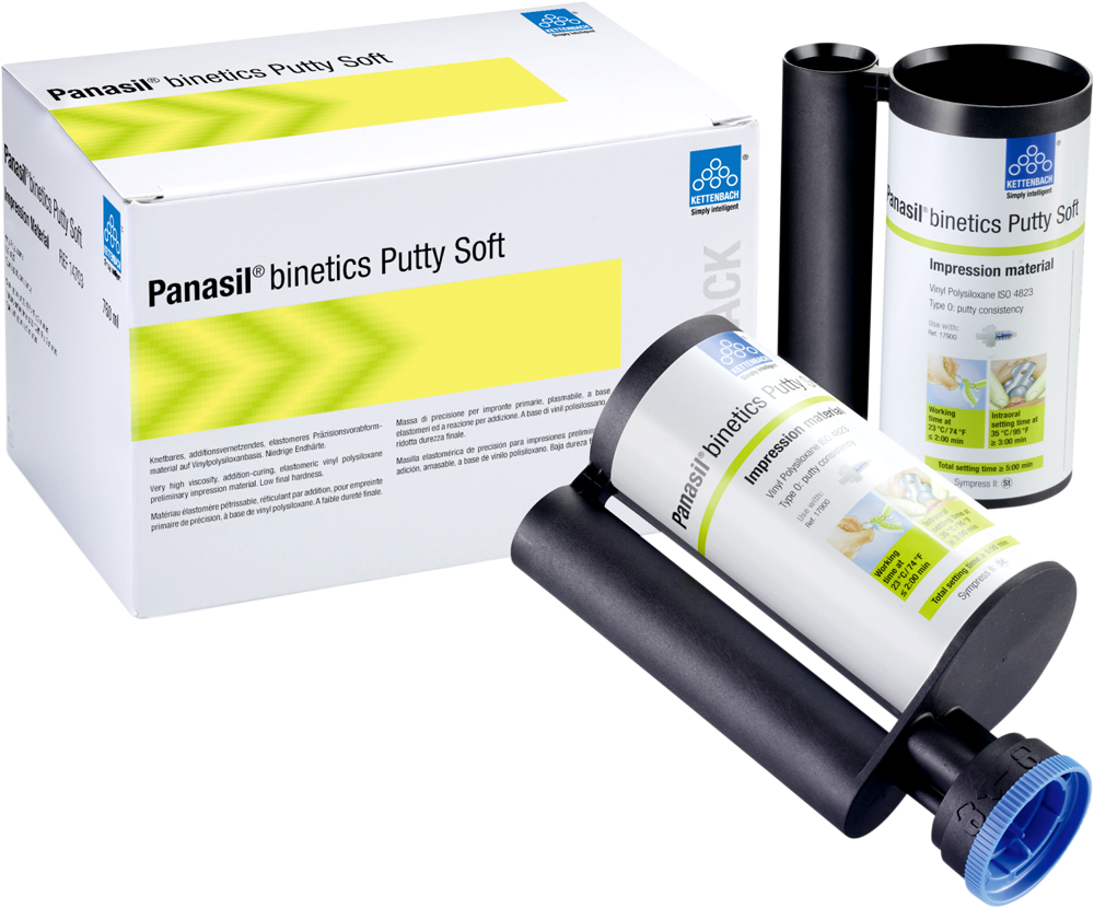 Kettenbach Panasil Binetics Putty Soft | DentaCarts | Dental Cart