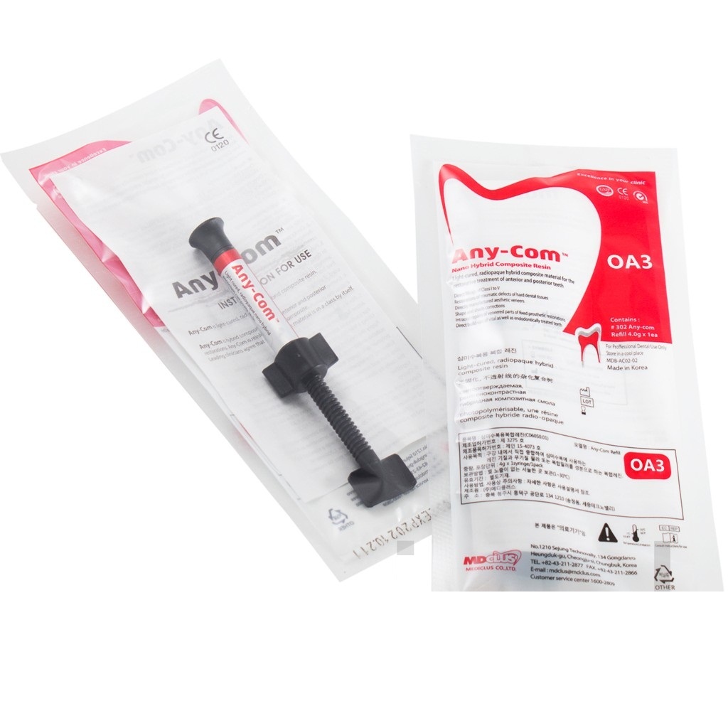 Mediclus Any-Com Composite (4g) | DentaCarts | Dental Cart