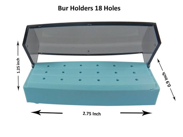 Bur Holder Plastic 18 Holes Autoclavable 134 c | DentaCarts | Dental Cart